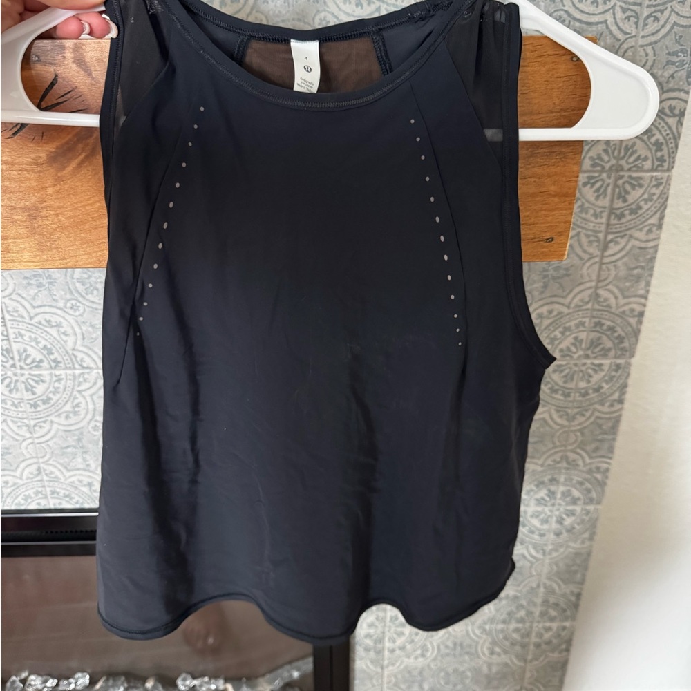 Lululemon Black Sleeveless Women's Top